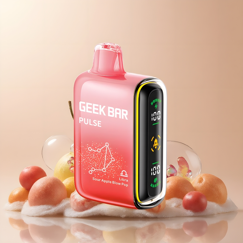 Partihandel Sverige GEEK BAR Pulse 15000 Puffar Vape Zodiac Edition 16ML 5% Nikotin USB-C