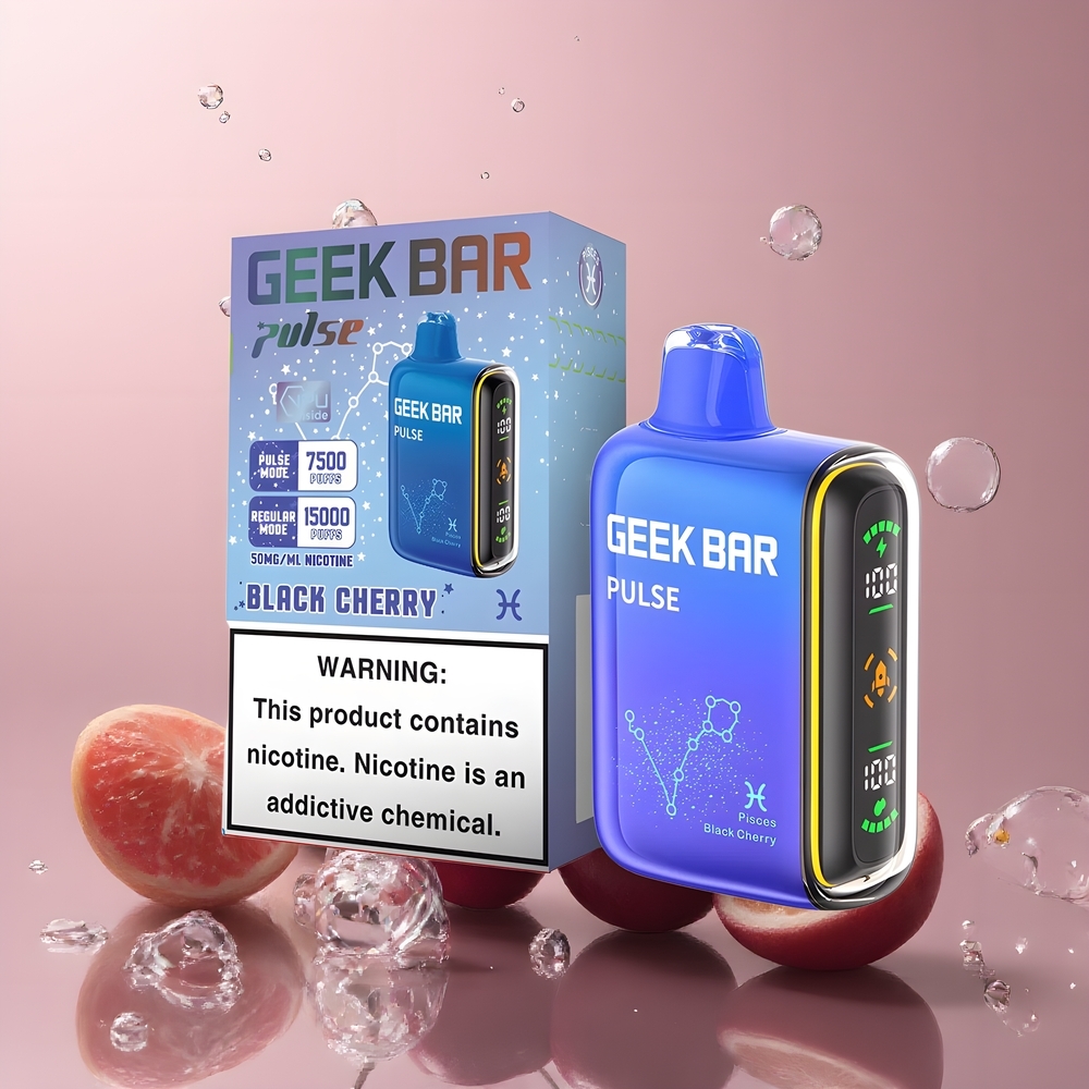 Partihandel Sverige GEEK BAR Pulse 15000 Puffar Vape Zodiac Edition 16ML 5% Nikotin USB-C