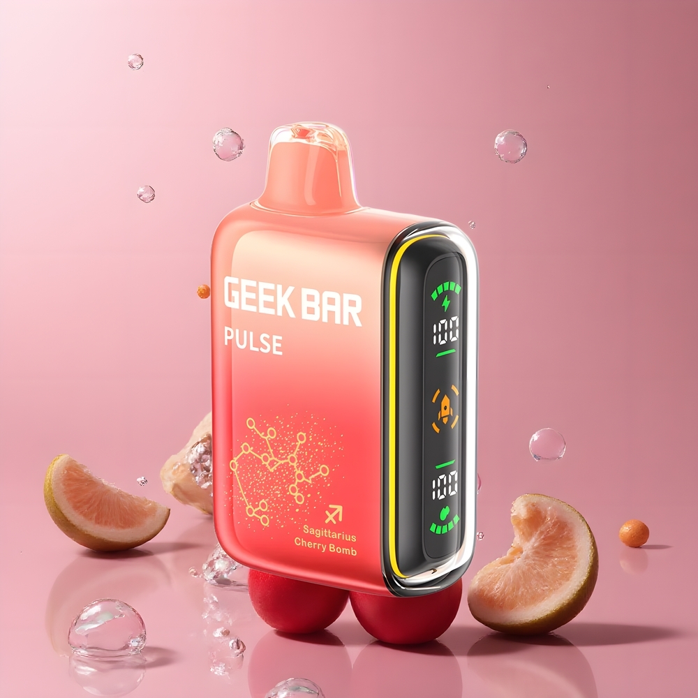 Partihandel Sverige GEEK BAR Pulse 15000 Puffar Vape Zodiac Edition 16ML 5% Nikotin USB-C