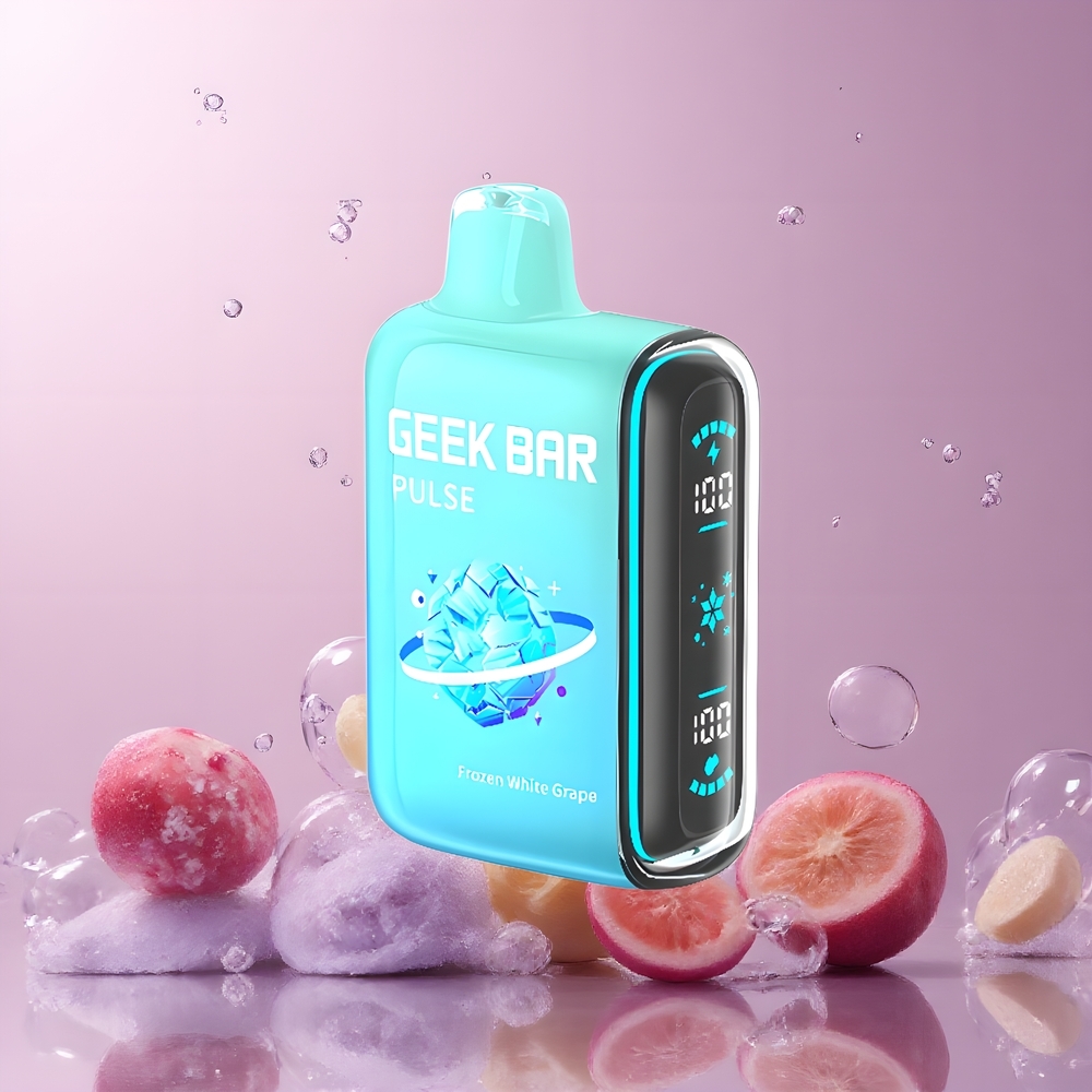Partihandel Sverige GEEK BAR Pulse 15000 Puffs Fryst Edition 16ML 5% USB-C