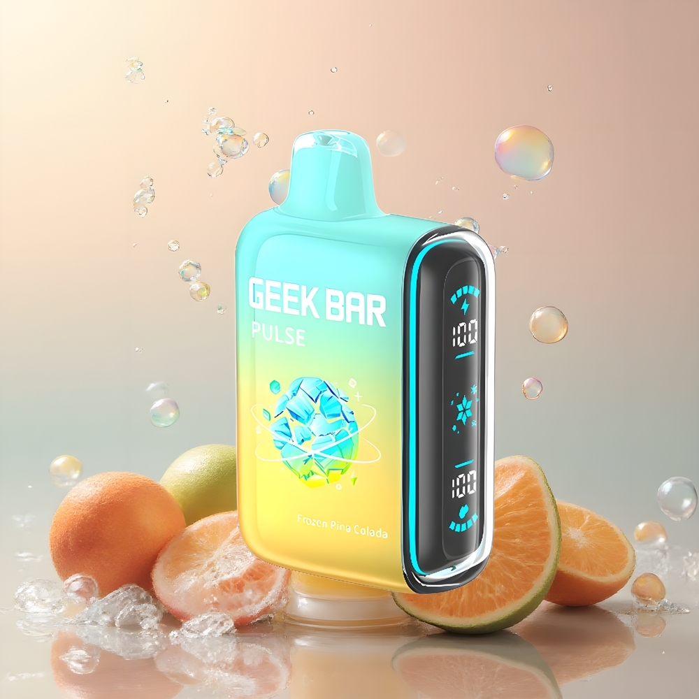 Partihandel Sverige GEEK BAR Pulse 15000 Puffs Fryst Edition 16ML 5% USB-C
