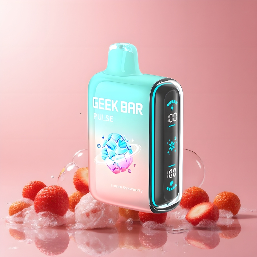 Partihandel Sverige GEEK BAR Pulse 15000 Puffs Fryst Edition 16ML 5% USB-C