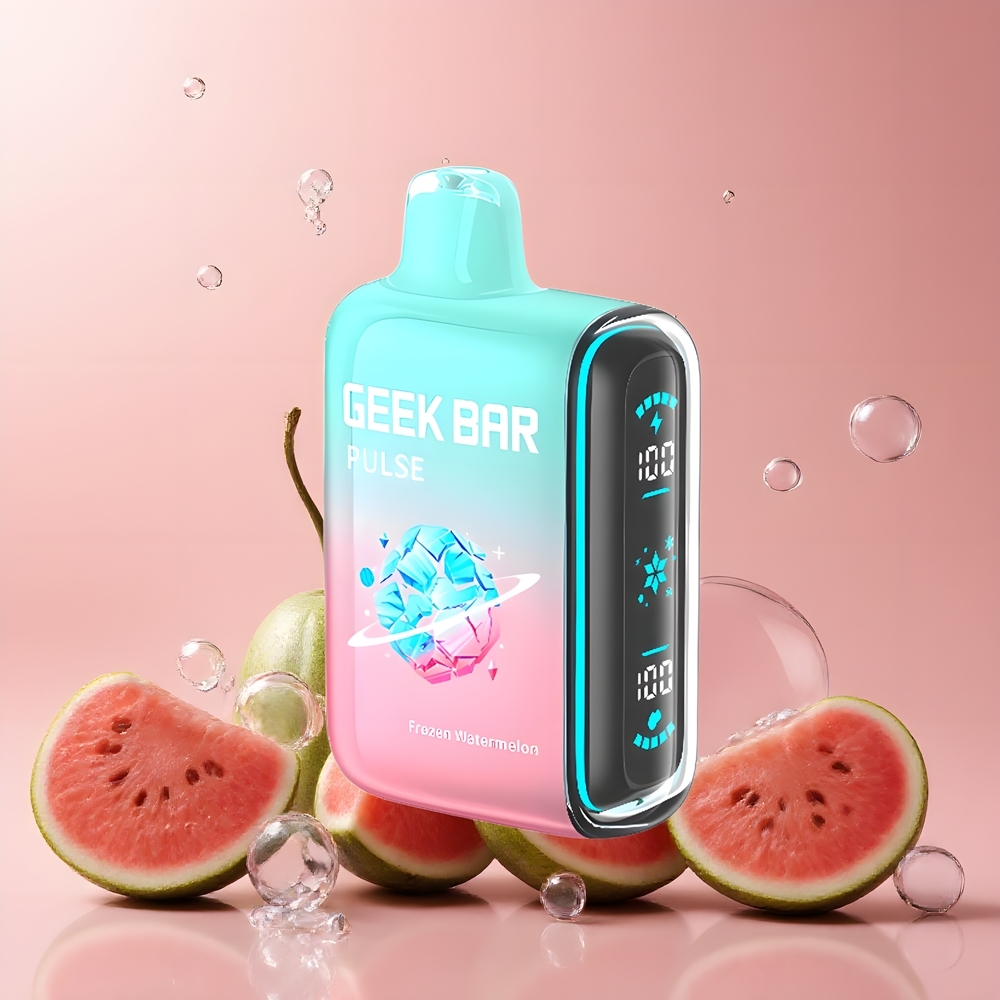 Partihandel Sverige GEEK BAR Pulse 15000 Puffs Fryst Edition 16ML 5% USB-C