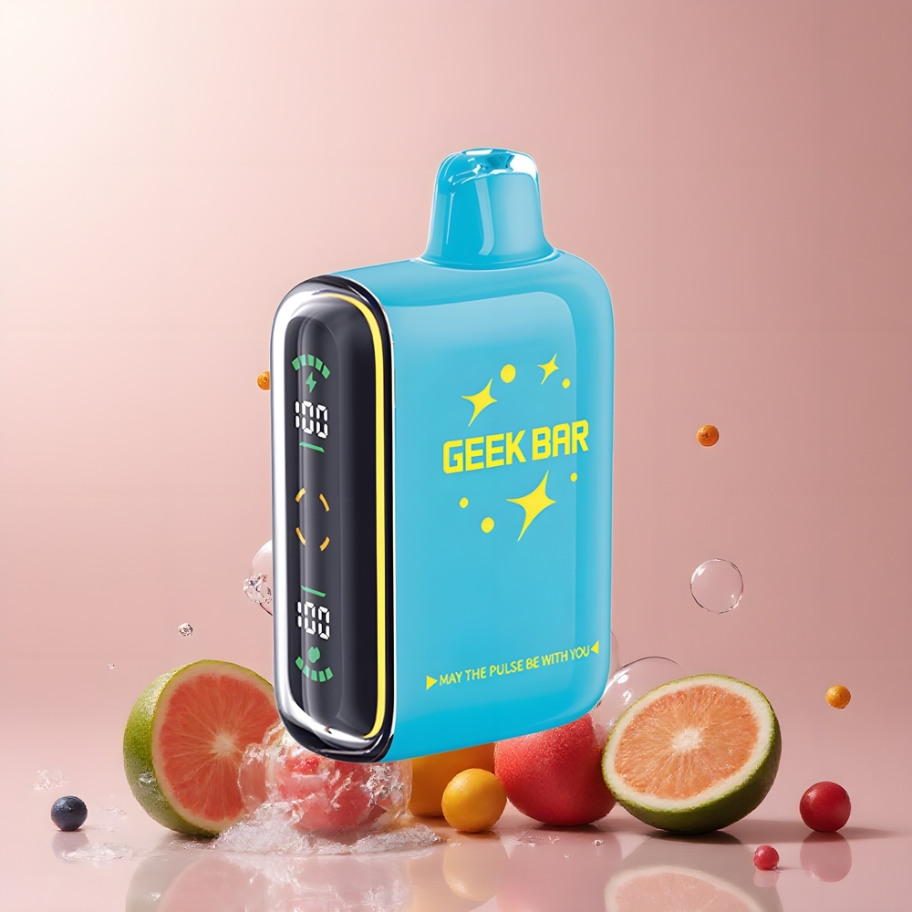 Partihandel Sverige GEEK BAR Pulse 15000 puffar 16ML 5% NIC USB-C Luftflöde