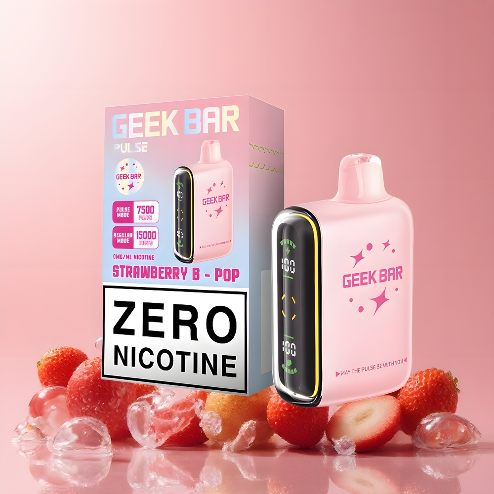 Partihandel Sverige GEEK BAR Pulse 15000 puffar 16ML 5% NIC USB-C Luftflöde