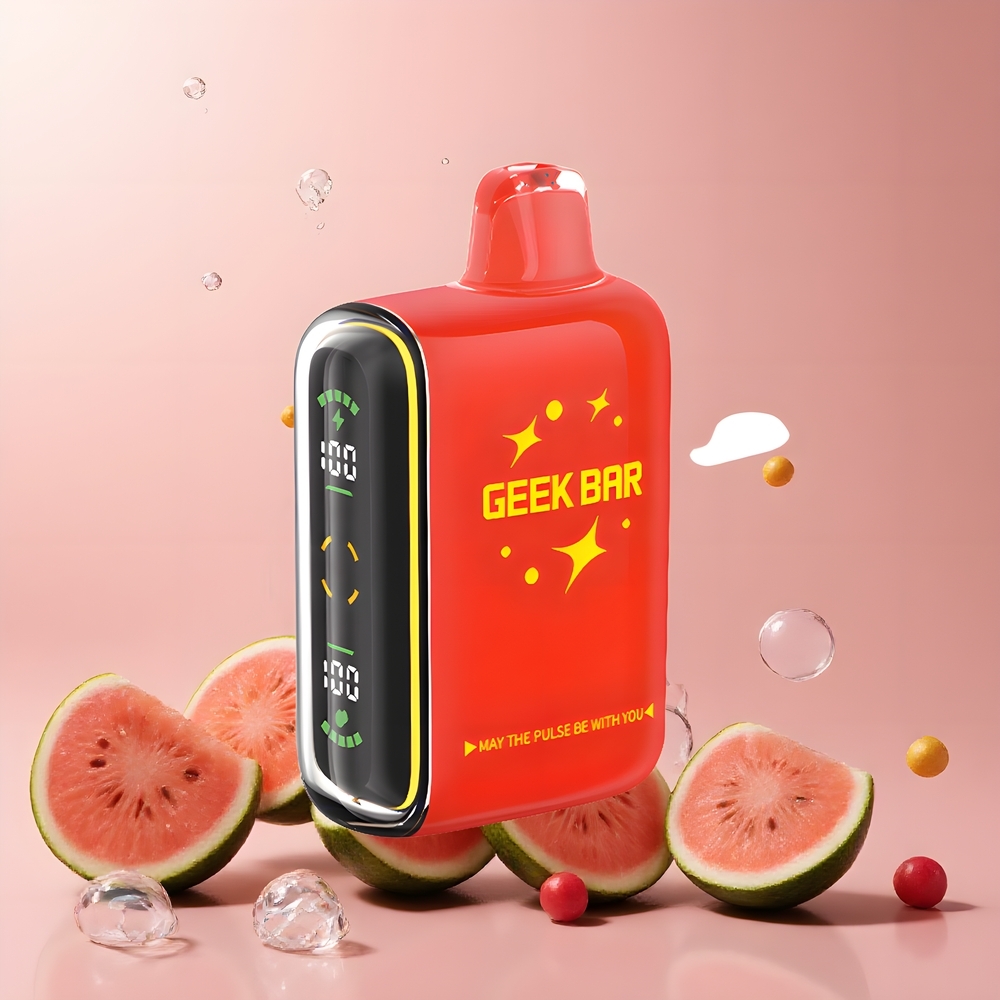 Partihandel Sverige GEEK BAR Pulse 15000 puffar 16ML 5% NIC USB-C Luftflöde