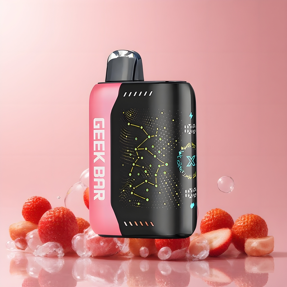 Partihandel Sverige GEEK BAR Pulse X 25000 Puffar Vape Noll Nikotin 18mL USB-C