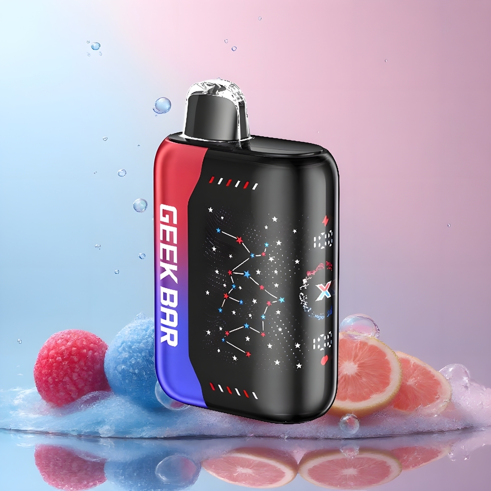 Partihandel Sverige GEEK BAR Pulse X 25000 Puffs 18mL Dual Mesh Coil USB-C Patriot Edition