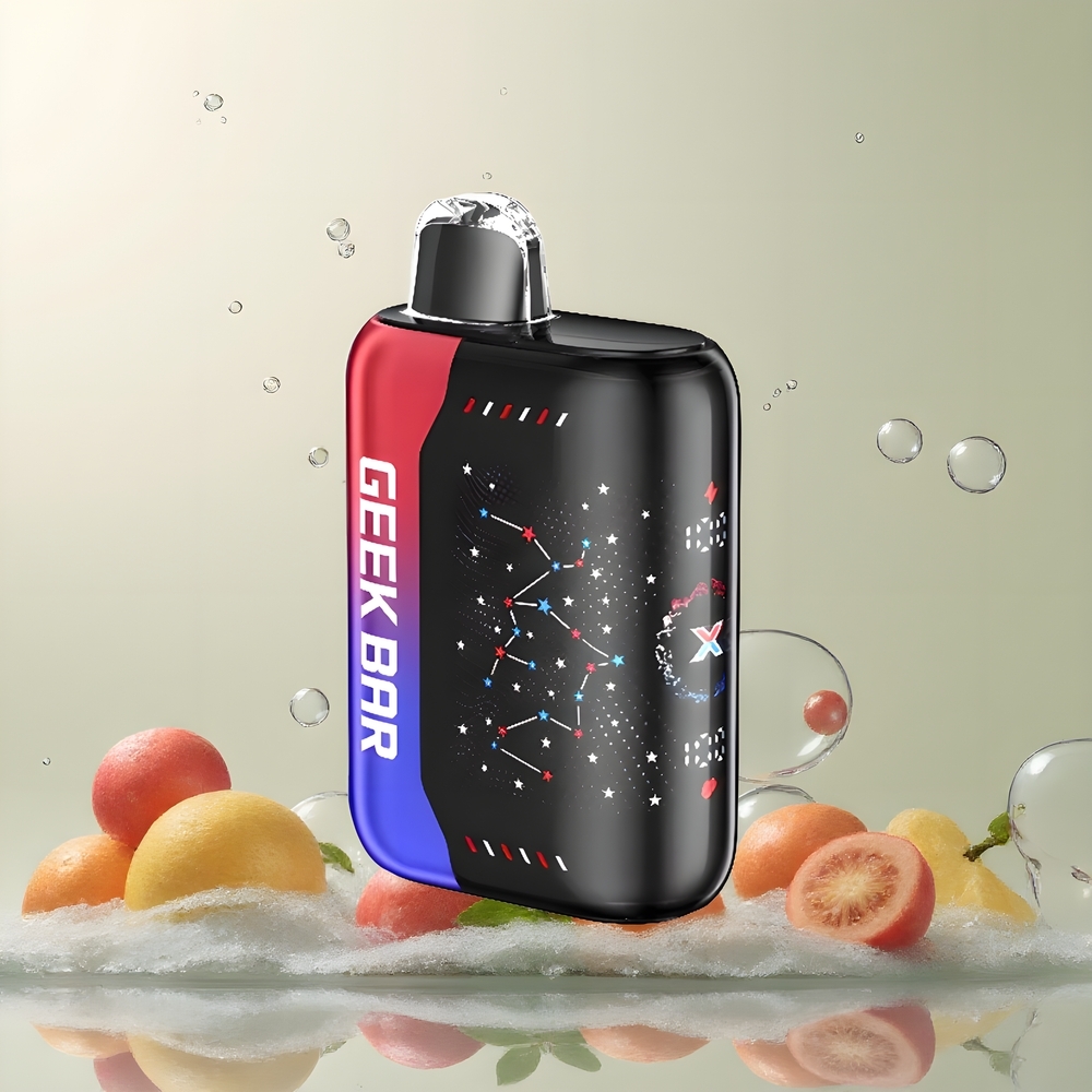 Partihandel Sverige GEEK BAR Pulse X 25000 Puffs 18mL Dual Mesh Coil USB-C Patriot Edition