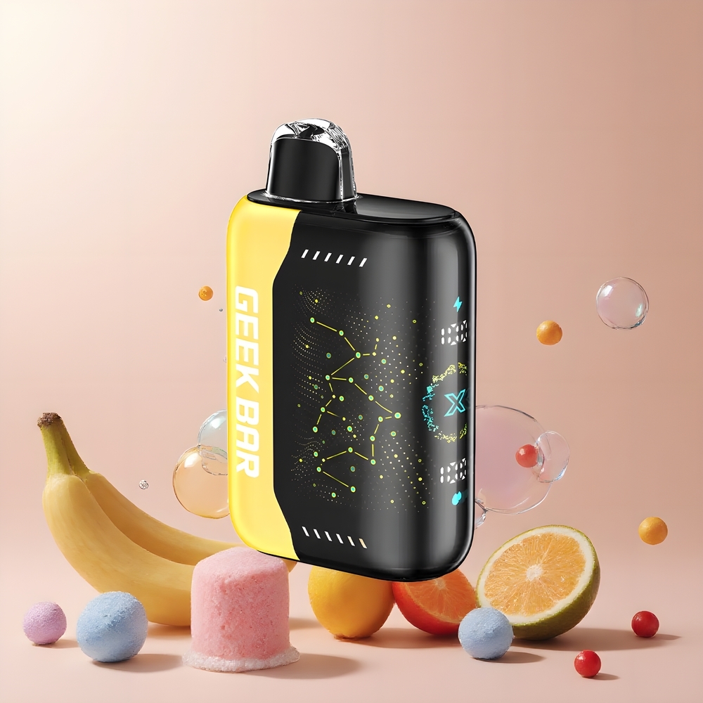 Partihandel Sverige GEEK BAR Pulse X 25000 Puffs Engångs Vape Standard Version 18mL Dual Mesh Coil