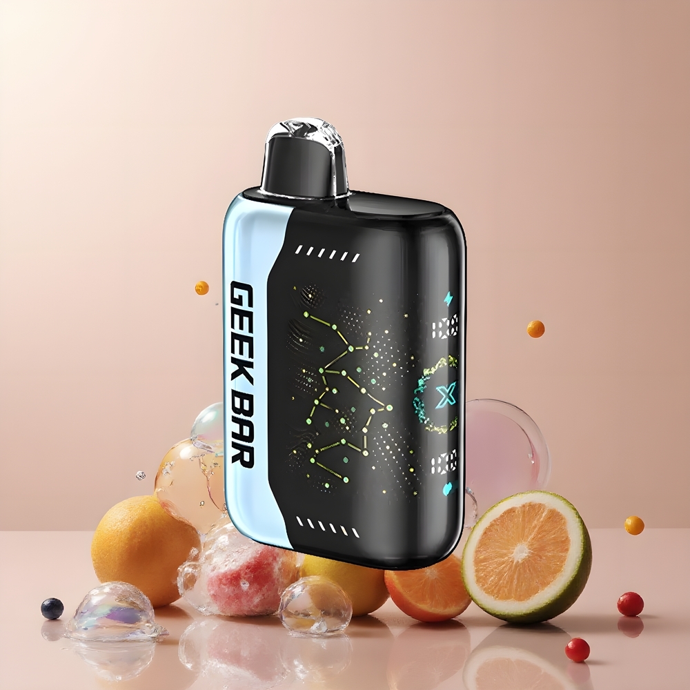 Partihandel Sverige GEEK BAR Pulse X 25000 Puffs Engångs Vape Standard Version 18mL Dual Mesh Coil