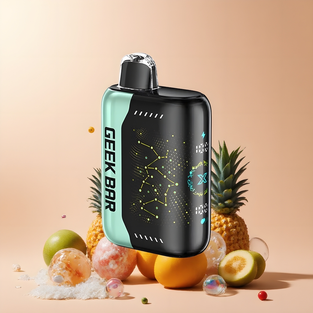 Partihandel Sverige GEEK BAR Pulse X 25000 Puffs Engångs Vape Standard Version 18mL Dual Mesh Coil