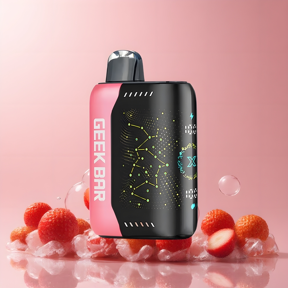 Partihandel Sverige GEEK BAR Pulse X 25000 Puffs Engångs Vape Standard Version 18mL Dual Mesh Coil