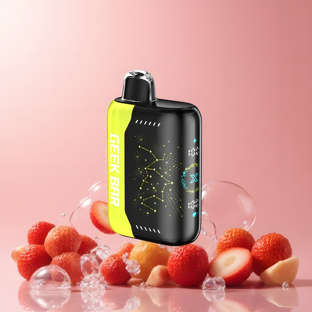 Partihandel Sverige GEEK BAR Pulse X 25000 Puffs Engångs Vape Standard Version 18mL Dual Mesh Coil