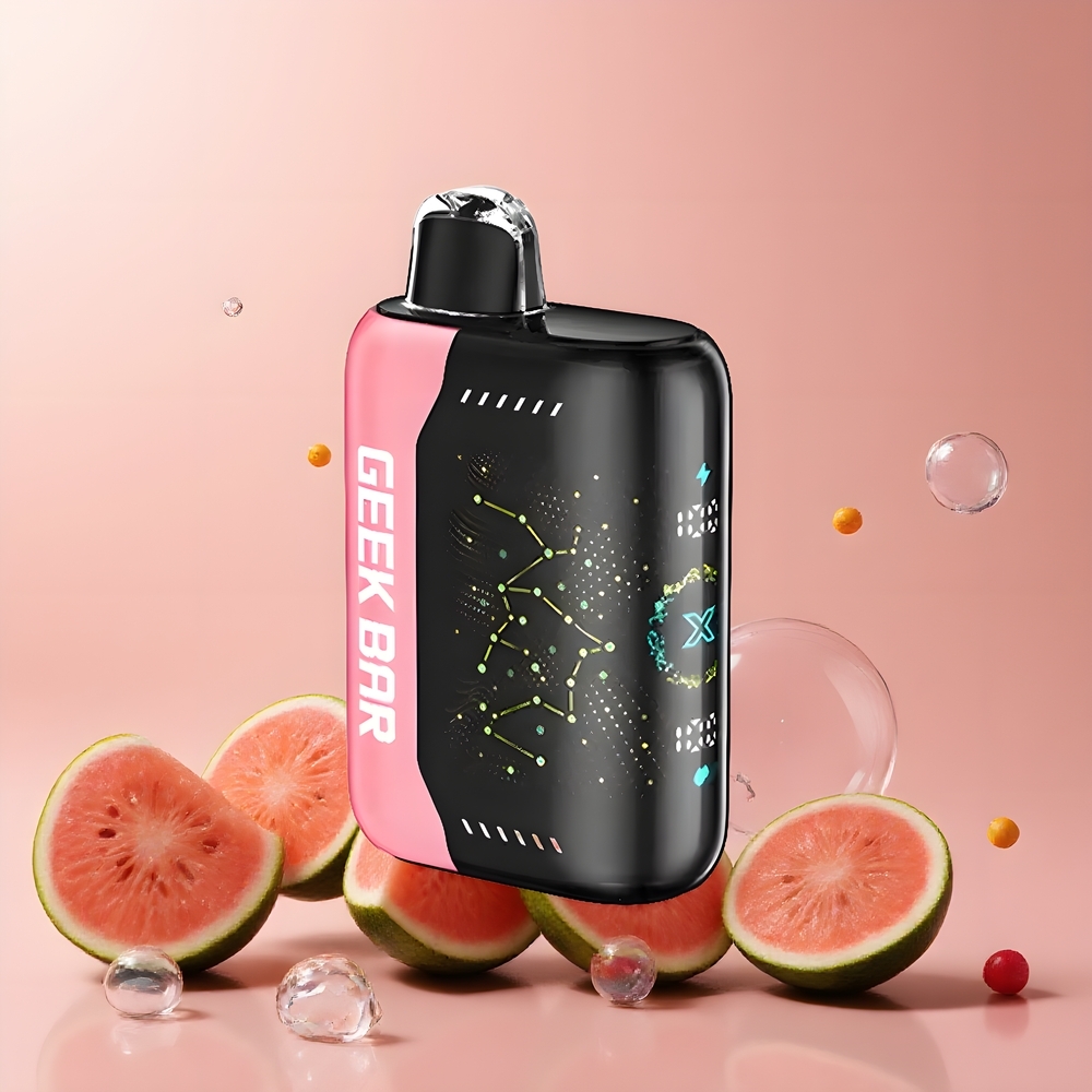 Partihandel Sverige GEEK BAR Pulse X 25000 Puffs Engångs Vape Standard Version 18mL Dual Mesh Coil