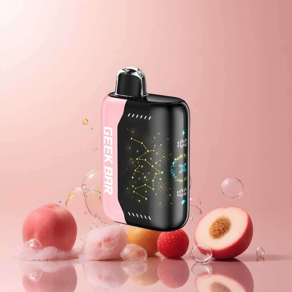 Partihandel Sverige GEEK BAR Pulse X 25000 Puffs Engångs Vape Standard Version 18mL Dual Mesh Coil