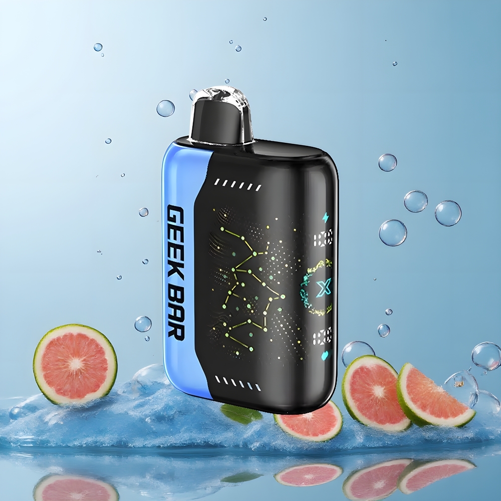 Partihandel Sverige GEEK BAR Pulse X 25000 Puffs Engångs Vape Standard Version 18mL Dual Mesh Coil