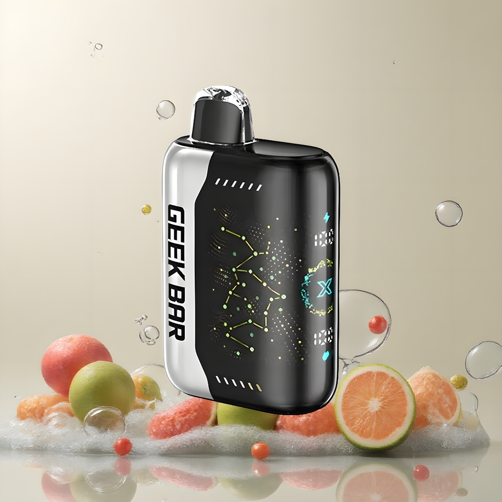 Partihandel Sverige GEEK BAR Pulse X 25000 Puffs Engångs Vape Standard Version 18mL Dual Mesh Coil