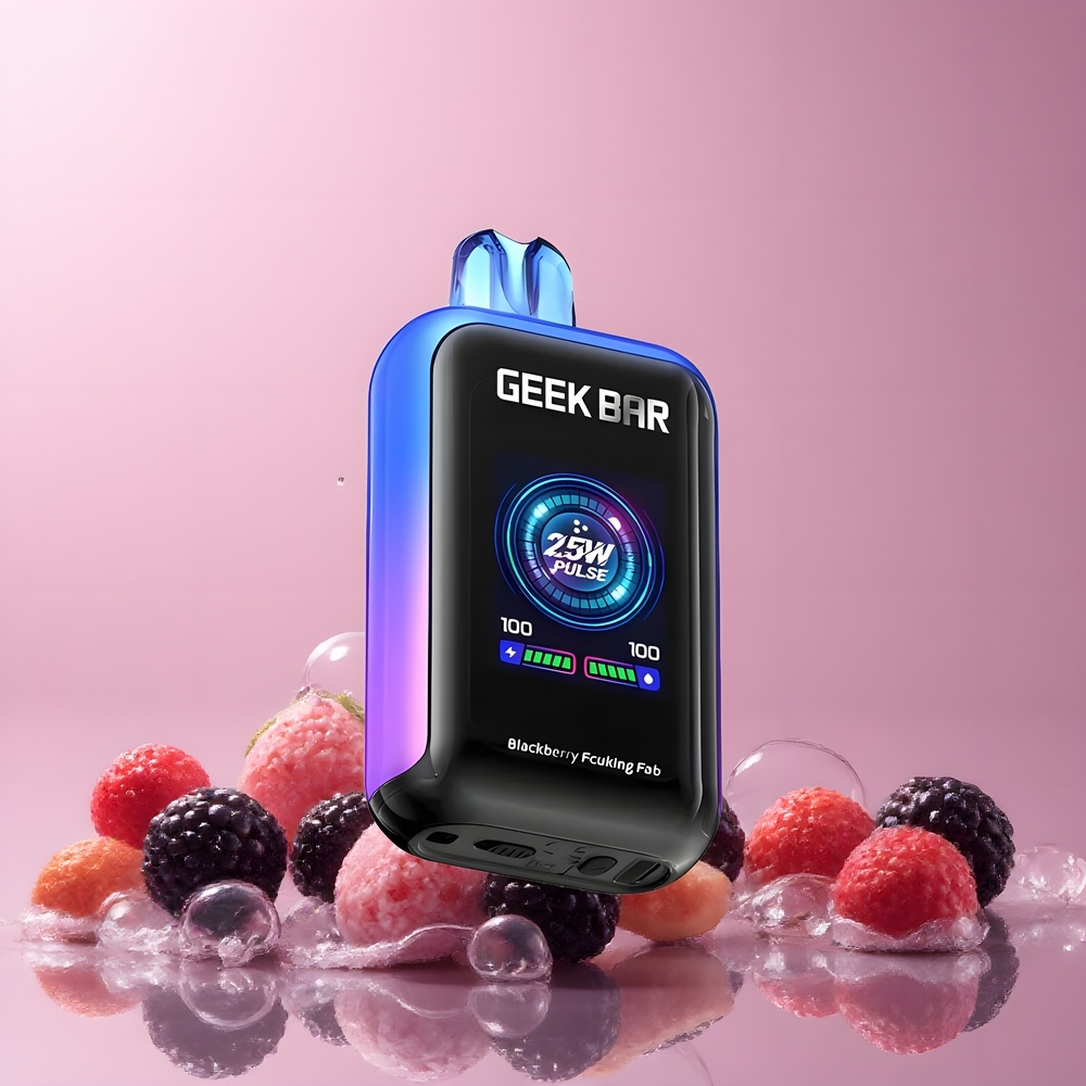 Partihandel Sverige GEEK BAR Skyview 25000 Djupblåbär Fcuking Fab 16mL 5% 800mAh