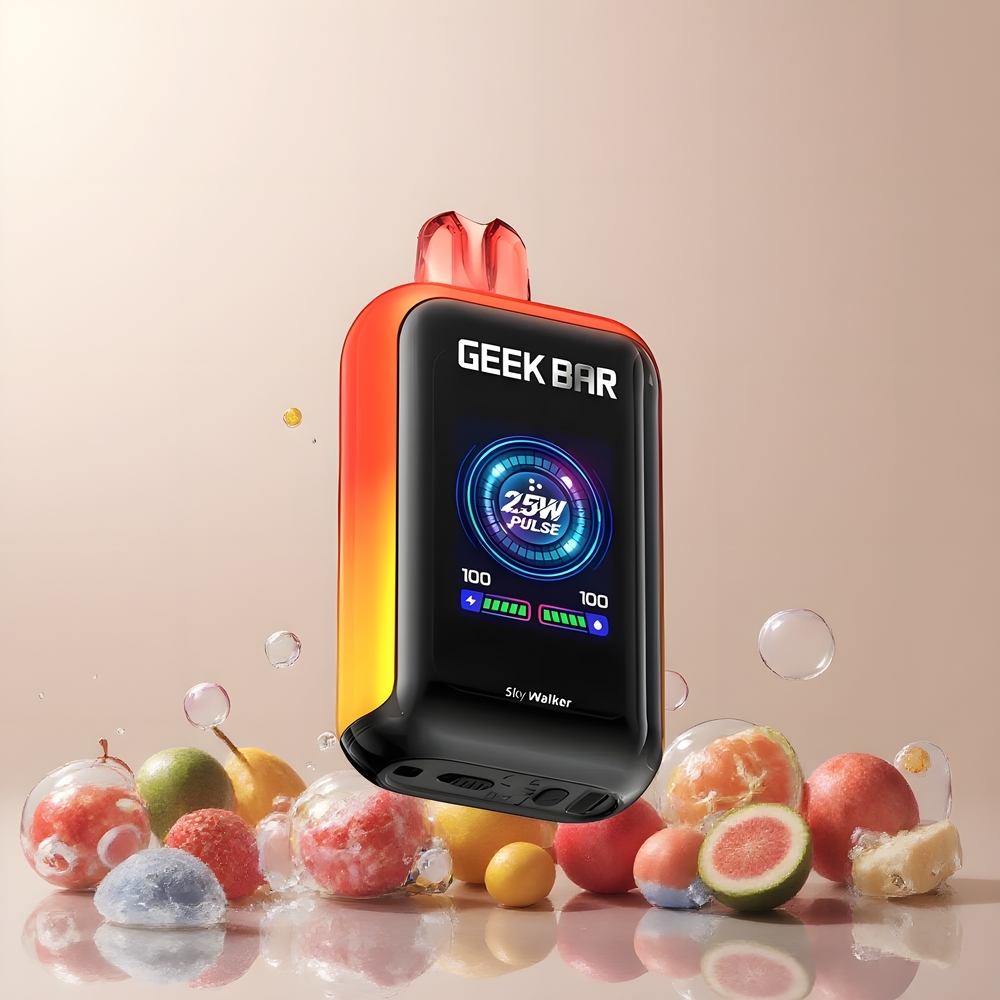 Partihandel Sverige GEEK BAR Skyview 25000 Puffs 16mL 5% Nikotin 800mAh Typ-C
