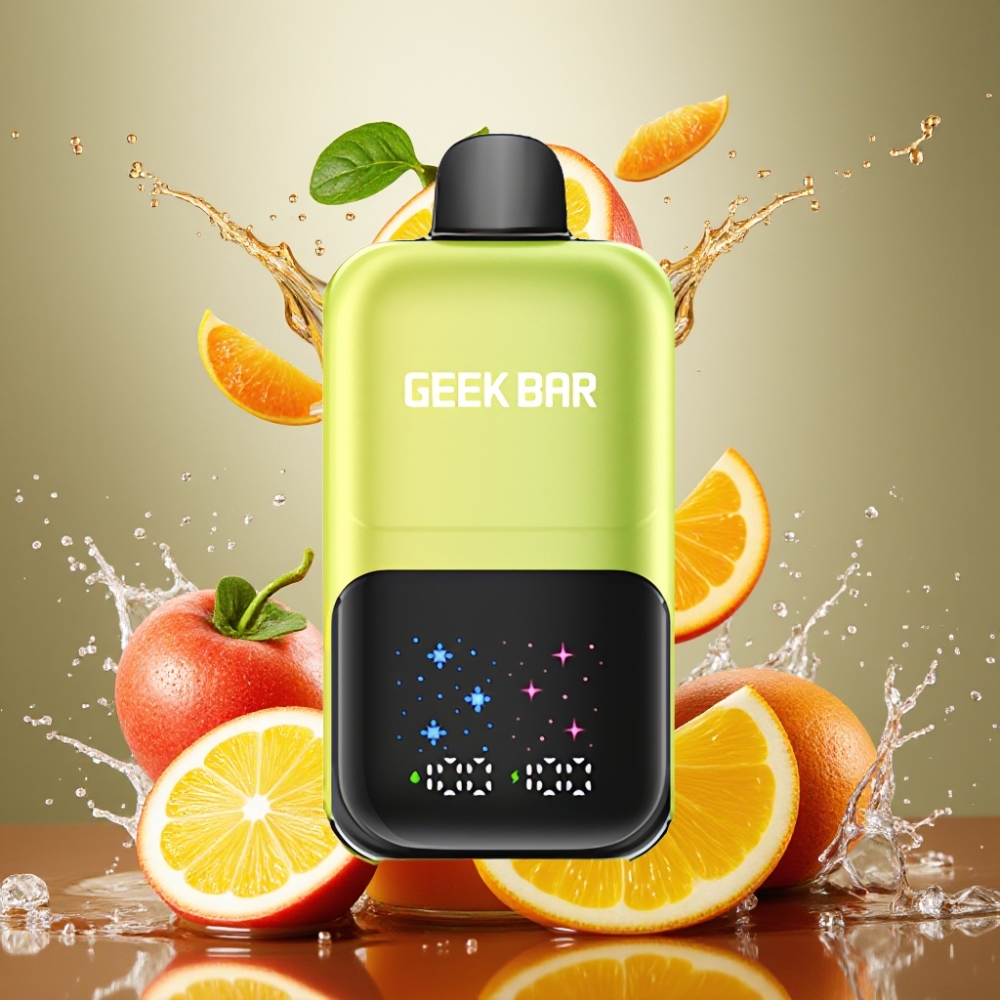 Partihandel Sverige GEEKBAR 2GO 50000 Puffs 20ml Laddningsbar Mexikansk Mango Is
