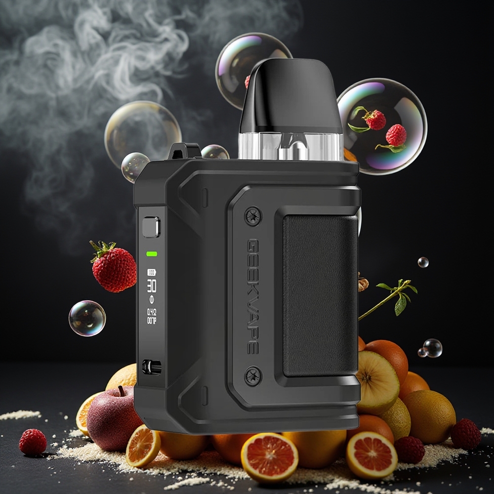 Partihandel Sverige GeekVape Aegis Hero Q Kit 2 mun 1300mAh 30W Svart