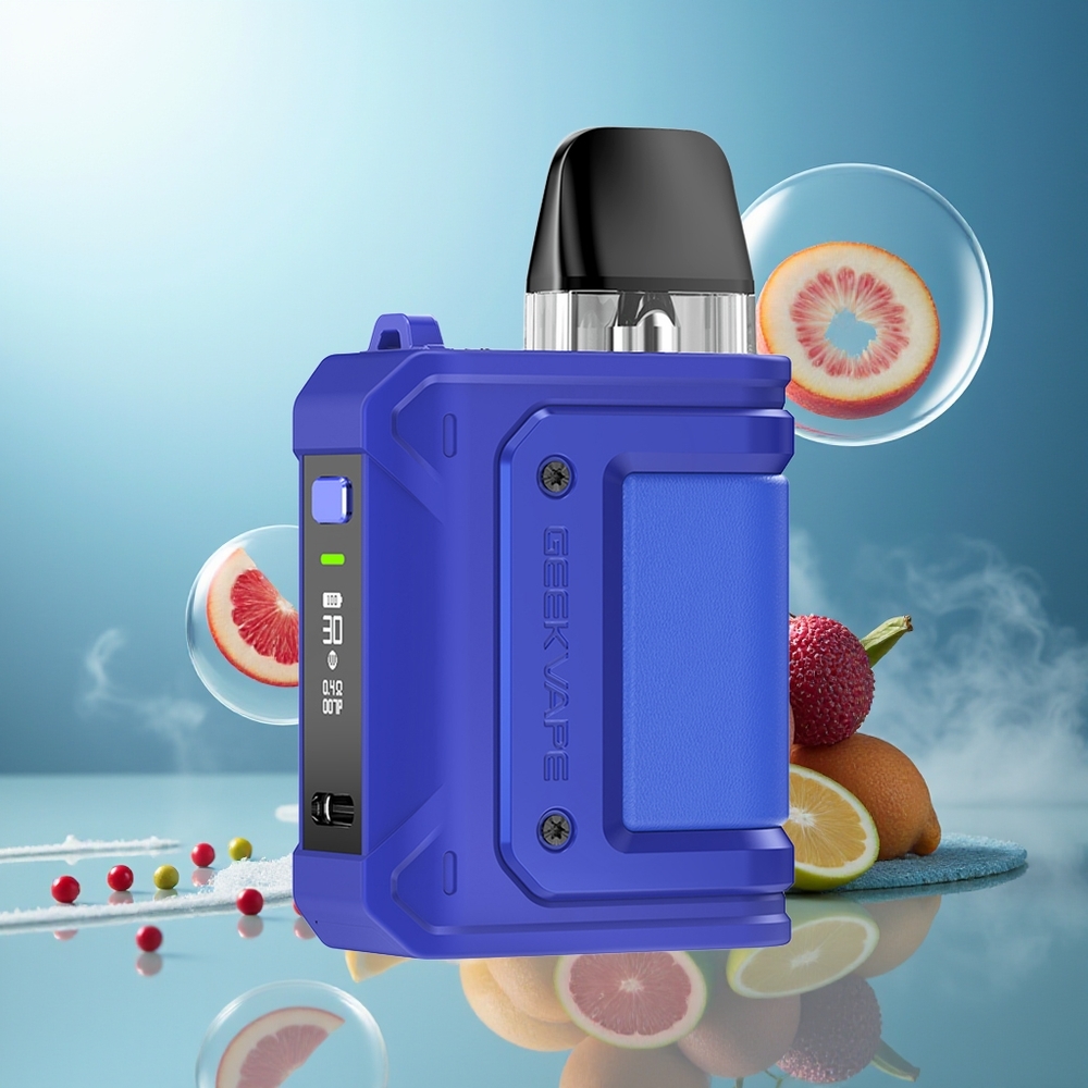 Partihandel Sverige GeekVape Aegis Hero Q Kit 2 mun 30W 1300mAh Blå