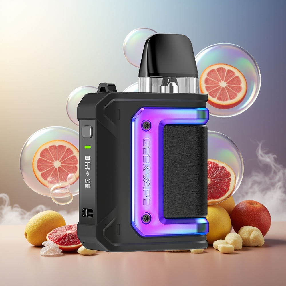 Partihandel Sverige GeekVape Aegis Hero Q Kit 30W 1300mAh 3ml Regnbåge