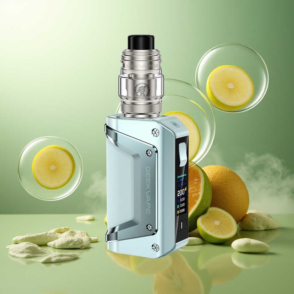 Partihandel Sverige GeekVape Aegis Legend 3 Kit Grön IP68 AS4.0 Toppluft 200W