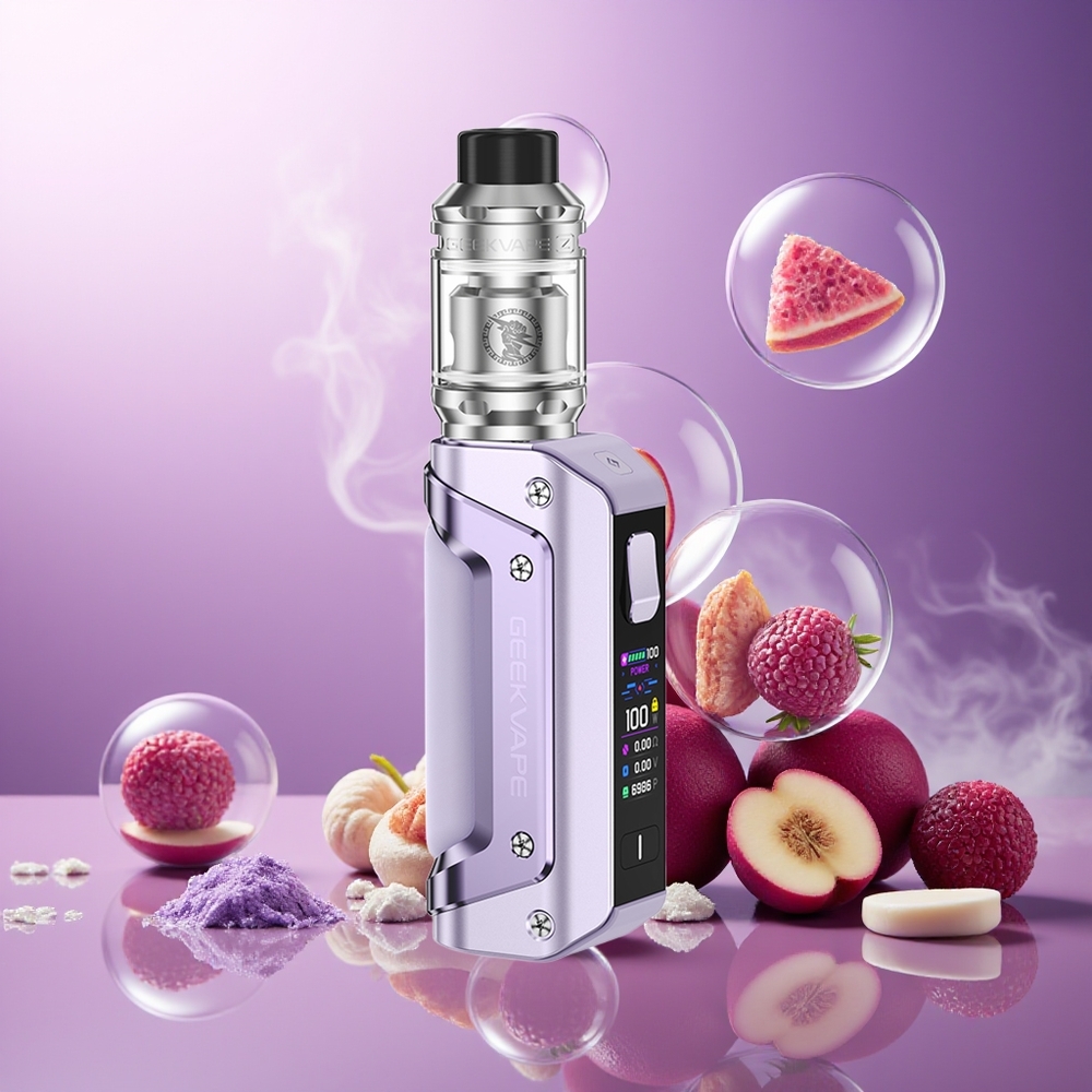 Partihandel Sverige GeekVape Aegis Solo 3 Kit SMART POWER 100W 7.5V 3000mAh Lila
