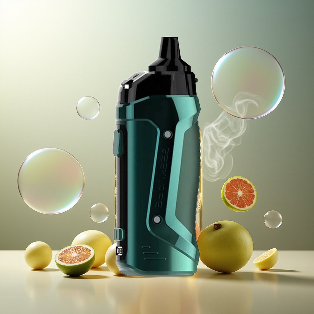 Partihandel Sverige GeekVape B60 Aegis Boost 2 2000mAh Flaska Grön Pod Mod Kit