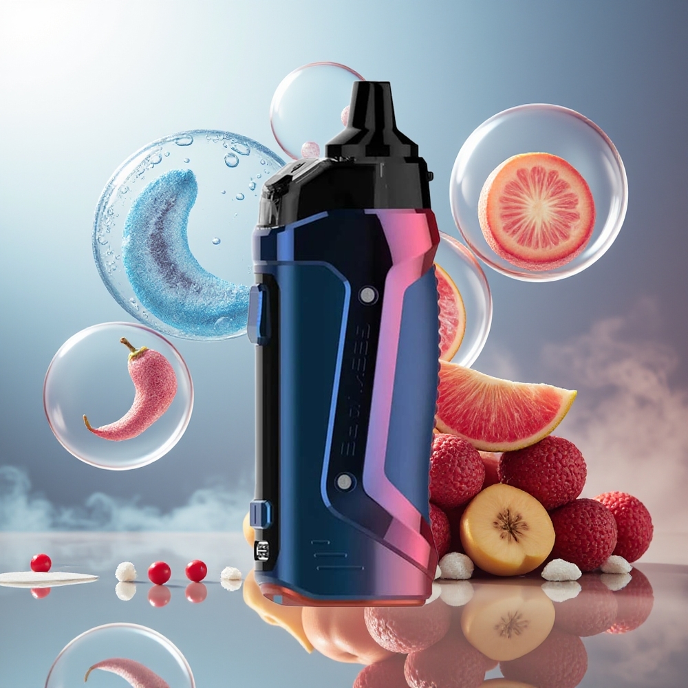 Partihandel Sverige GeekVape B60 Aegis Boost 2 Pod Mod Kit 2000mAh Blå Röd