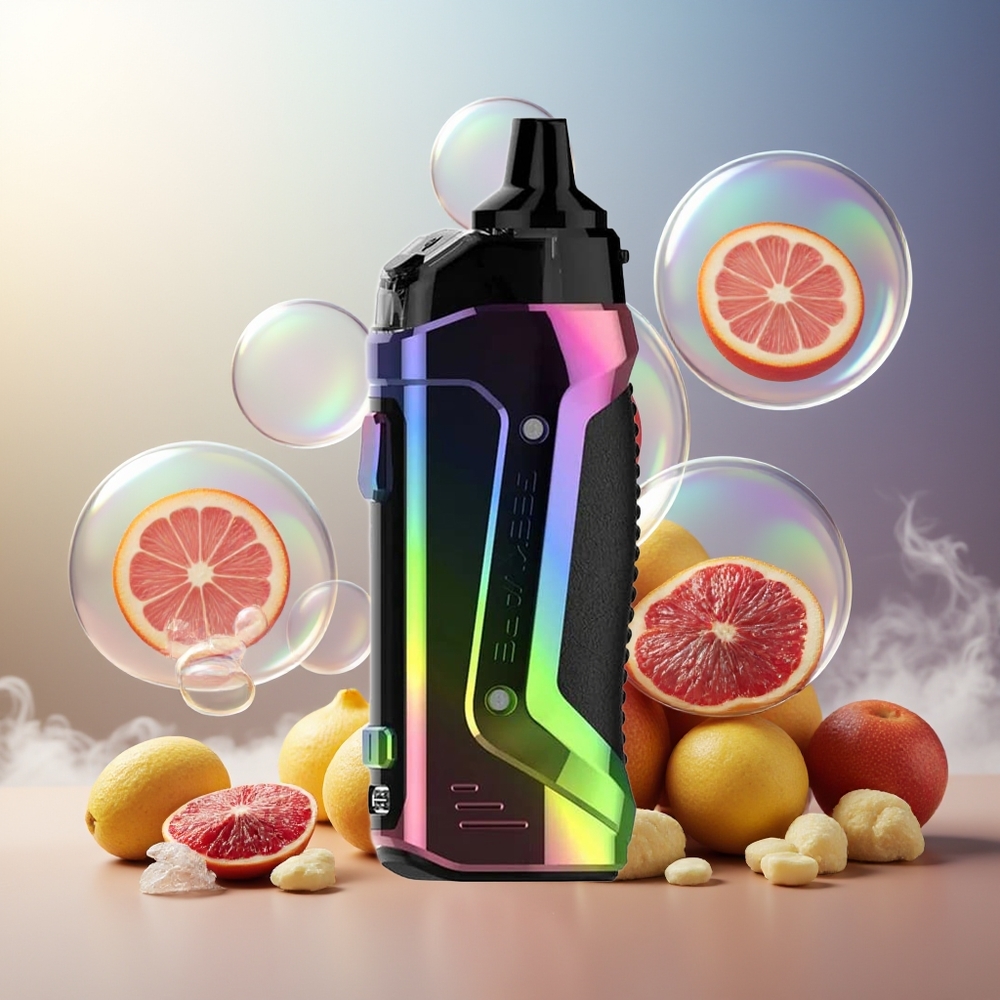 Partihandel Sverige GeekVape B60 Aegis Boost 2 Pod Mod Kit 2000mAh Regnbåge
