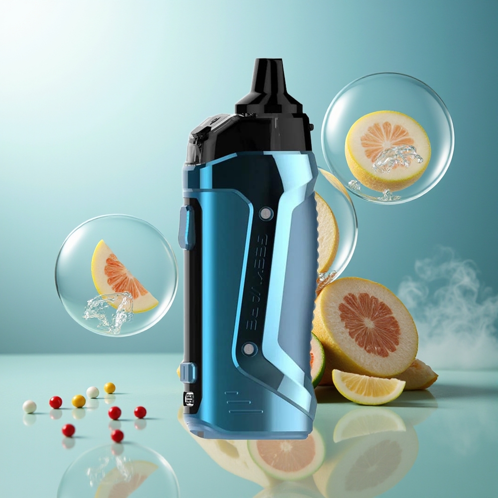 Partihandel Sverige GeekVape B60 Aegis Boost 2 Pod Mod Kit Mintblå IP68 2000mAh