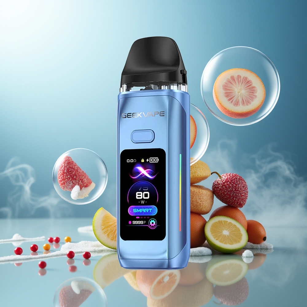 Partihandel Sverige GeekVape Digi Max Pod 2 Mun 5mL 80W 3000mAh Disig Blå
