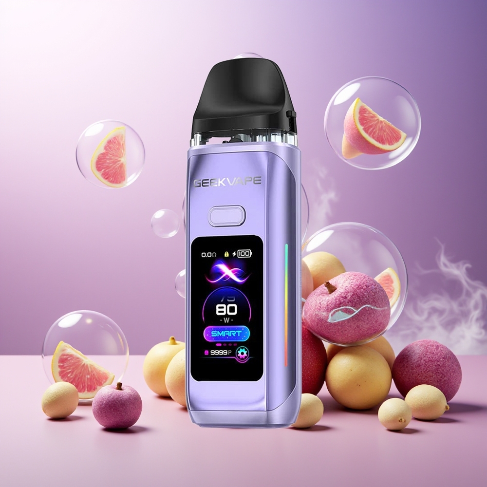 Partihandel Sverige GeekVape Digi Max Pod Mod Kit 80W 3000mAh Lila Dis
