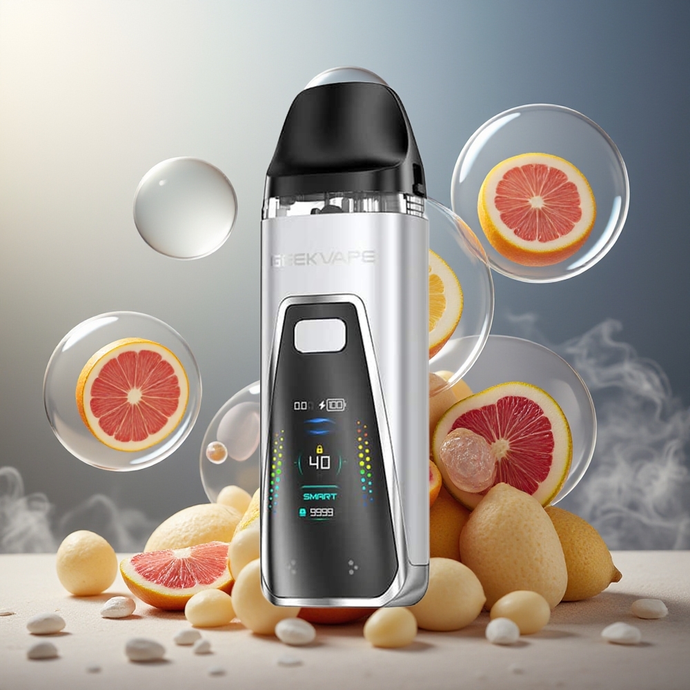 Partihandel Sverige GeekVape Digi Pro Pod Mod Kit 40W 2000mAh 5mL Måne Silver