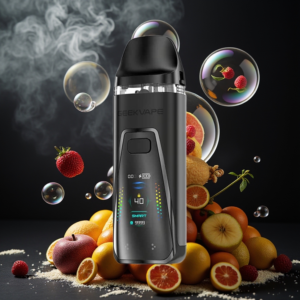 Partihandel Sverige GeekVape Digi Pro Pod Mod Kit Svart 40W 2000mAh 5mL 0.96" Skärm