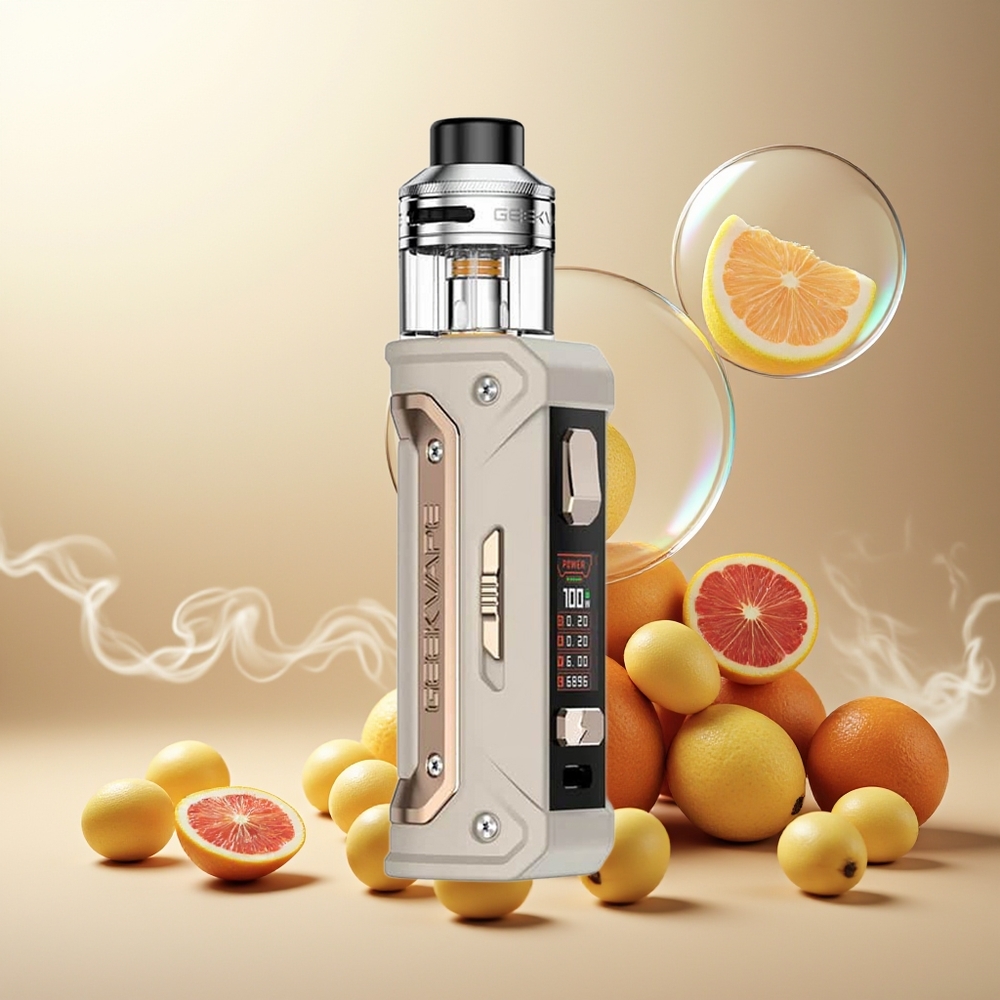 Partihandel Sverige GeekVape E100i Kit Beige 3000mAh 100W 1.06TFT
