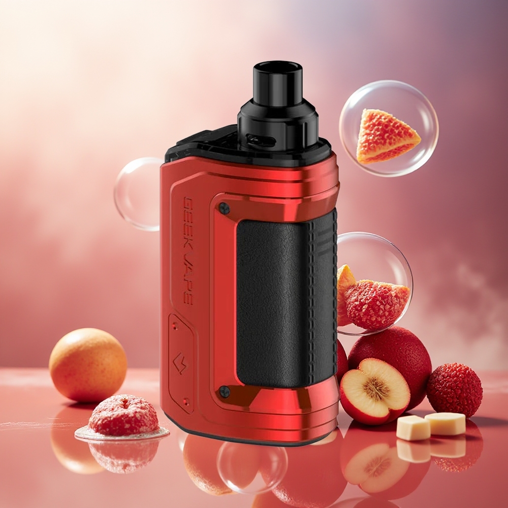 Partihandel Sverige GeekVape H45 Aegis Hero 2 1400mah 45W 4ml Röd Pod Mod Kit