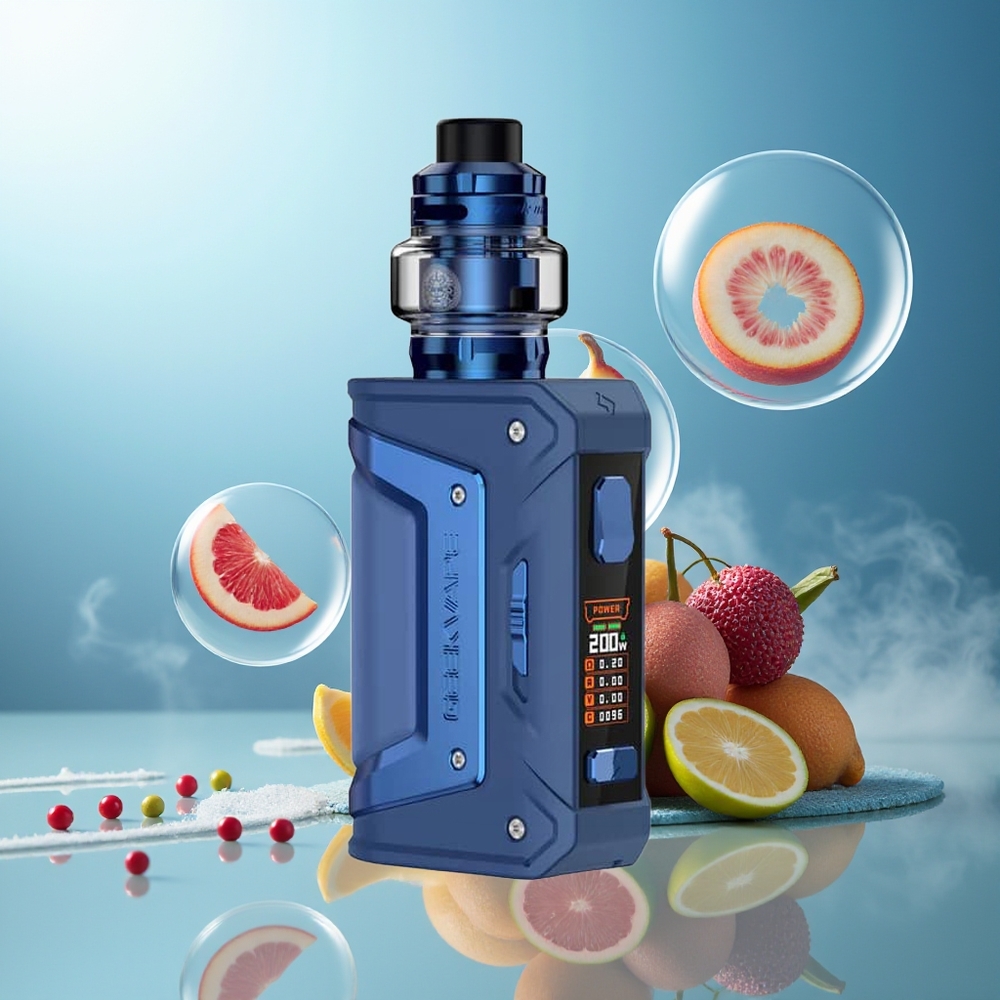 Partihandel Sverige GeekVape Aegis Legend 2 Classic Kit Blå Dual 21700 200W IP68
