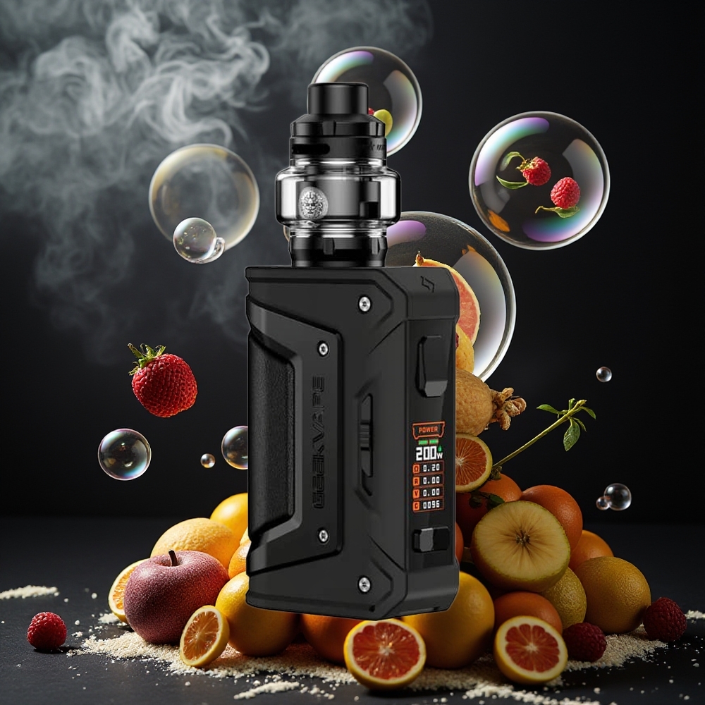 Partihandel Sverige GeekVape Aegis Legend 2 Klassisk Kit Svart 200W TFT Skärm Dual 21700 IP68