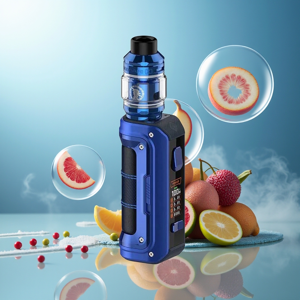 Partihandel Sverige GeekVape Max100 Aegis Max 2 100W Blå Kit 21700 5.5ml IP68