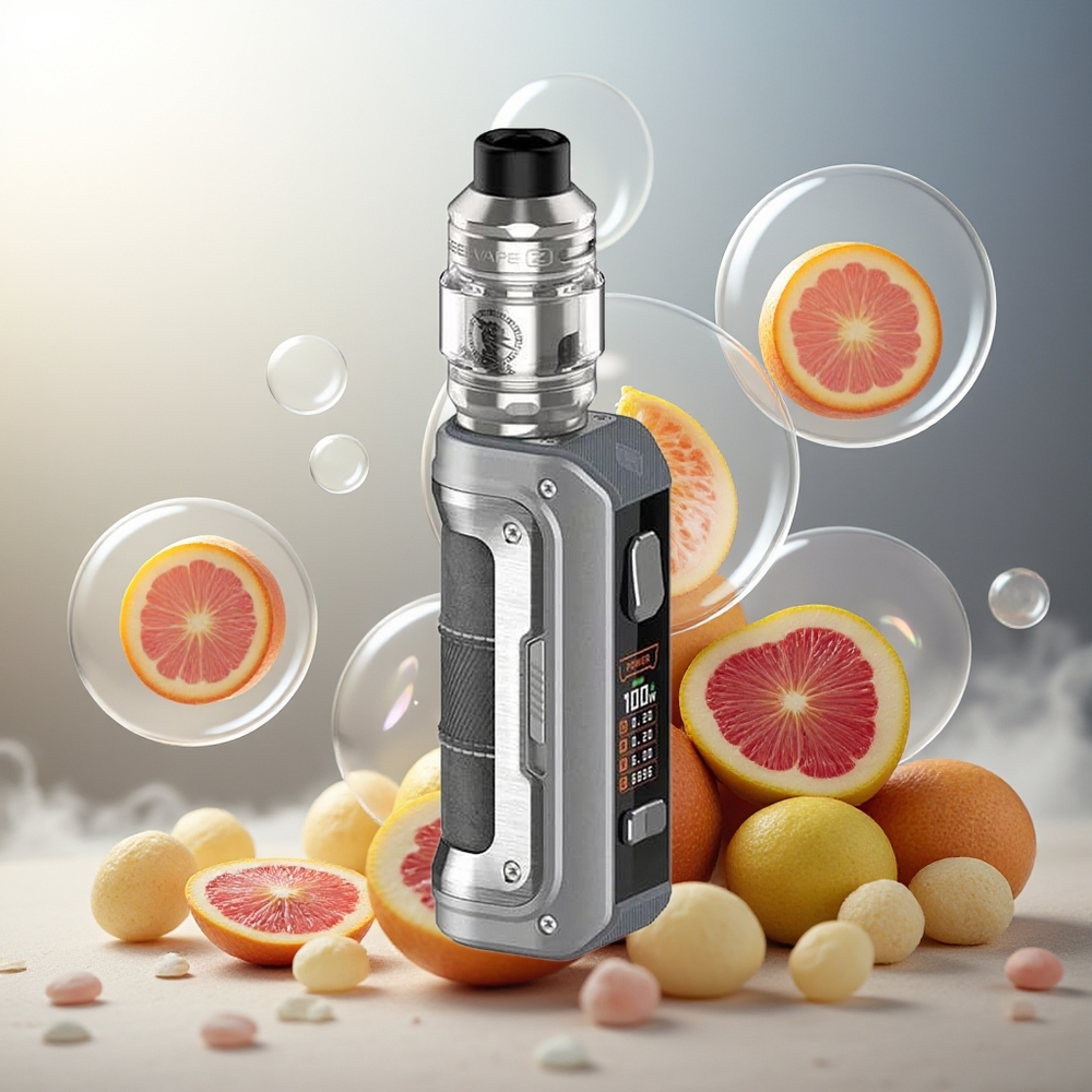 Partihandel Sverige GeekVape Max100 Aegis Max 2 100W Kit Silver 21700 5.5ml IP68