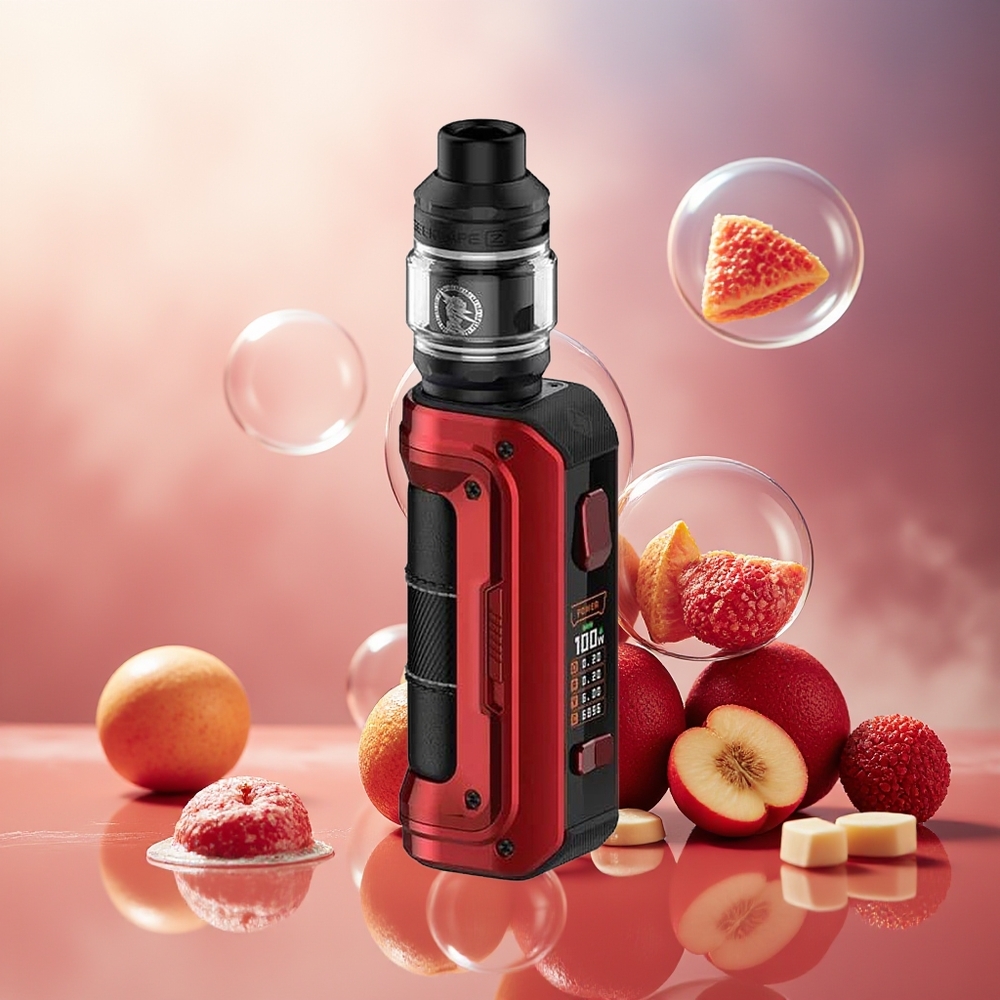 Partihandel Sverige GeekVape Max100 Aegis Max 2 100W Röd 5.5ml IP68 21700/18650