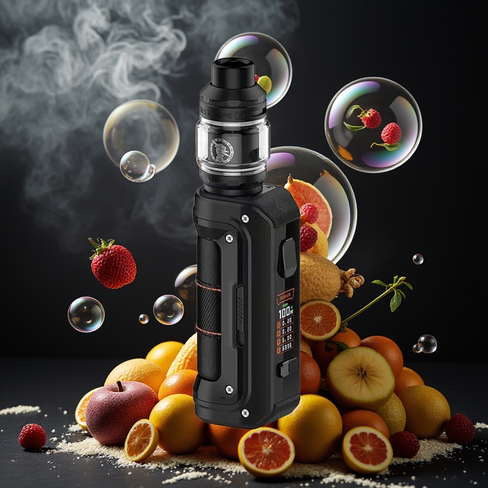 Partihandel Sverige GeekVape Max100 Aegis Max 2 100W Svart Kit 21700 5.5ml IP68