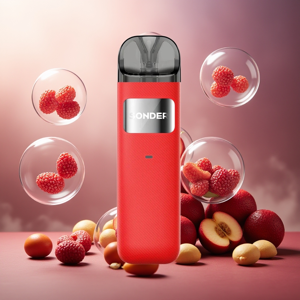 Partihandel Sverige GeekVape Sonder U Pod 2ml 1000mAh 20W Vinröd