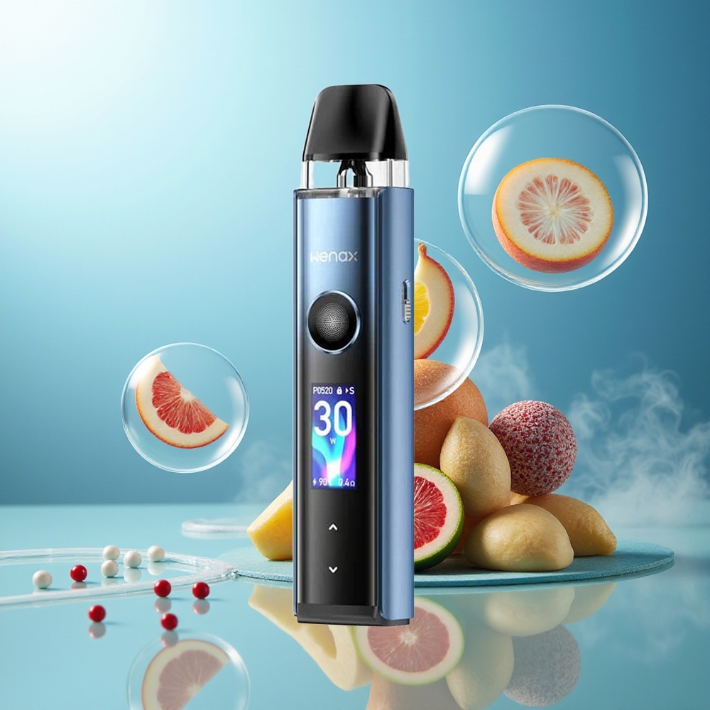 Partihandel Sverige GeekVape Wenax Q Pro Pod System Kit Azure Blå 30W 1200mAh 2ml