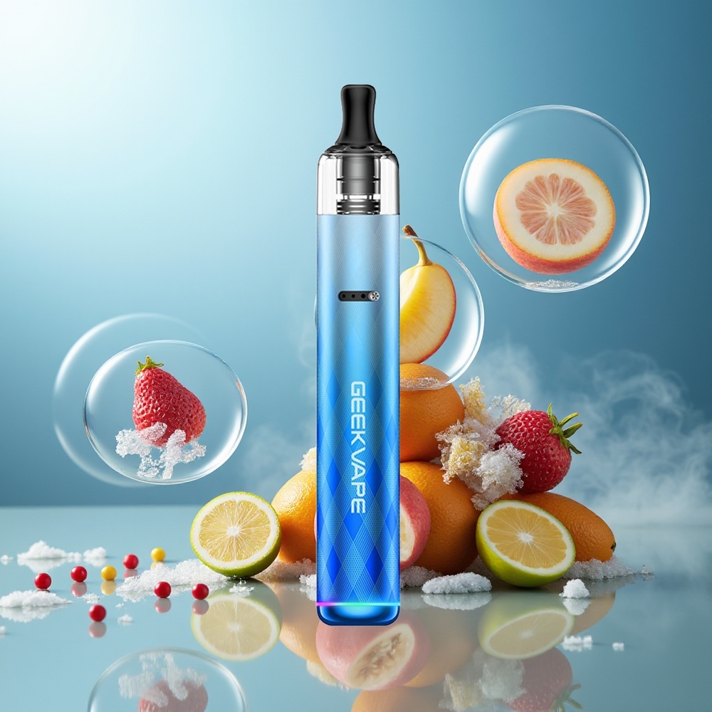 Partihandel Sverige GeekVape WENAX S3 Stylus 3 1100mAh 2.0ml Textur Blå
