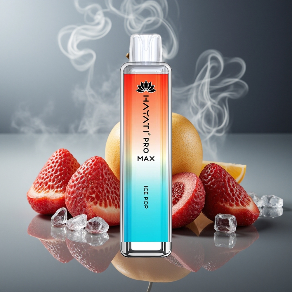 Partihandel Sverige Hayati Pro Max 4000 Puffs Engångs Vape Is Glass 2ml TPD